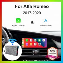 ANYFAR Nowa Ulepszona Bezprzewodowa Funkcja Carplay Android Auto do Alfa Romeo Stelvio i Giulia, modele 2017-2020