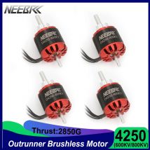 NEEBRC 4250 600KV 800KV Outrunner Motore Brushless 3-7S per RC Aereo FPV Racing Drone Quadcopter Multicopter ad ala fissa