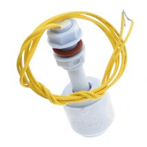 Sensore di livello dell'acqua del liquido PP da 52 mm Sensore contattore Sensore di livello dell'acqua del fluido liquido Interruttore a galleggiante Sensore di livello dell'acqua del liquido per