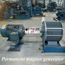 Permanentmagnetgenerator 50 kW 100 kW 200 U/min 220 V-400 V leiser Dynamo mit Antriebsmotor 380 V Lichtmaschine für stabile Stromversorgung