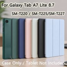 Hülle für Samsung Galaxy Tab A7 Lite 8.7 2021 SM-T220 SM-T225 SM-T227 Slim Leder Stand Tablet Cover Magnetische Flip Smart Cover