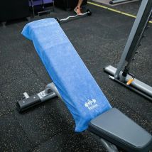 1 x graues Unisex-Hochsaugfähiges, schnell trocknendes Gym-Handtuch für schweißverbesserte Sportmatte, Basketball, Laufen, Fitness, Workouts