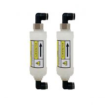 2er Packung mit 5 Mikrometern Wasserfilter mit Anschlüssen von 10mm für die Schönheits maschine zur Haaren tfernung mit Halbleiter diodenlaser