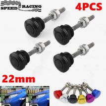 4Pcs Universal 22mm Auto Push Button Motorhaube Haube Pin Lock Clip Kit Quick Release Latch Motorhauben Auto zubehör HL-1001