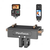 Supporto adattatore magnetico Minifocus per Insta360 X5 X4 Ace Pro 2 Action Camera Supporto a sgancio rapido Base di estensione Accessorio di supporto