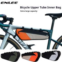 ENLEE Fahrrad Satteltasche Wasserdichte Lagerung Schwarz Für MTB Straße Mountainbike Sitz Schwanz Hinten Werkzeug Tasche Tasche Radfahren Zubehör