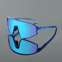 Kammpt übergroße Sport brille Männer 2024 neu in Punk Spiegel Outdoor-Radsport Sonnenbrille trend ige futuristische Anti-UV-Wanders chirme