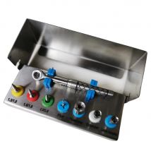 Dental Knochen Extrusion Werkzeug Box Implantat Entfernung Kit Knochen Expander SOS Set Leuchte Ratsche Implantat Kit Dental Labor Werkzeuge