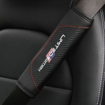 2 stücke carbon faser sicherheit sicherheits gurt schulter gurt abdeckungen für ford f150 für chevrolet silverado für ram gmc