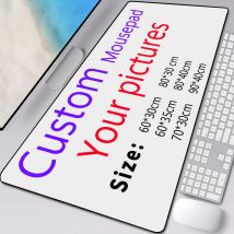 Tappetino per mouse con stampa personalizzata Gaming XXL Tappetino per mouse grande HD per la casa Tappetini per mouse XL Tappetino per mouse fai da te Tappetino per PC da ufficio in gomma naturale