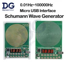 DC 5V 0.01Hz~100000Hz Adjustable Frequency 7.83HZ Schumann Wave Generator Sine Wave Signal Generator Micro USB Interface