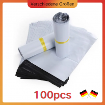 100 sacchetti di spedizione Cuscini d'aria autoadesivi per vestiti e tessuti-3 misure (S/M/L) -Plastica