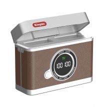 Caricabatterie doppio slot PD USB-C da 20 W per LP-E17, con display digitale intelligente, per Canon R8, R50, R100, R10, RP, T8i, T7i, SL2, 77D, M6