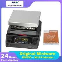 MINIWARE MHP50 Mini preriscaldatore a piastra calda 50 * 50mm Area di riscaldamento Tavolo riscaldante a temperatura costante 350 ℃   Strumento di riscaldamento intelligente