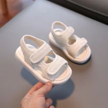 Kinderschuhe Jungen Mode Atmungsaktive Baby Sandalen Sommer Neue Weiße Coole Hausschuhe Mädchen Sandalen