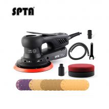 SPTA 350W Elektrische Auto Zufällig Orbital Sander Maschine Multi-Funktion Holzbearbeitung Ecken