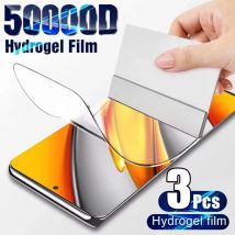 1-4 Stück Hydro gel folie für Xiaomi Mi 13 Lite 12t Redmi Note 13 Pro 12 11 10 9 8 10s 11s Poco M6 M5s x6 x5 F6 F5 Displays chutz folien