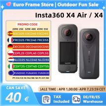 Cámara de acción Insta360 X4 Air / X4 - Cámara ligera de 165 g 8 K de 360 grados, efecto de polo invisible incorporado quiero X4 Air