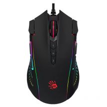Bloody J90s Gaming Mouse, BC3332-S Gaming Engine, 8000 CPI, Acceleration 25 g, Metal X'Glide Armor Boot
