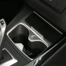Auto Styling Center Konsole Wasser Tasse Rahmen Dekoration Trim Aufkleber Für BMW F20 F21 F22 F23 116i 118i Innen Auto Zubehör