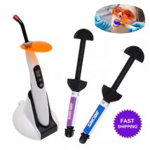 Light Cure Hybrid Dental Resin Composite Syringe Shade A2/A3 /Wireless Cordless Led Curing Light Lamp New Fit For Woodpecker