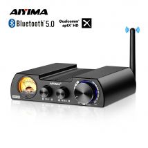 AIYIMA A08 Pro TPA3255 Bluetooth 5,0 amplificador de potencia 300Wx2 VU Meter amplificar amplificador de Audio estéreo altavoz amplificador doméstico