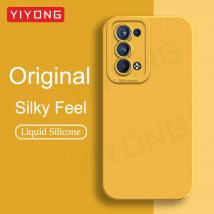 Reno6 Pro Custodia YIYONG Custodia morbida in silicone liquido setoso per OPPO Reno 5 4 6 Pro Plus Reno5 Reno4 Global 5G Custodie per telefoni antiurto