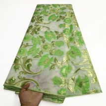 NI AI LACA Afrikanische Jacquard-Spitzenstoffe, 2025, heißer Verkauf, nigerianische französische Brokat-Spitzenstoffe für Abend, Frauen, Partykleid, Nähen