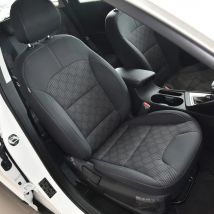 For Kia Niro 2016 2017 2018 2019 2020 2021 2022 Nappa Leather Custom Car Seat Covers Full Set Interior Protector Accessories