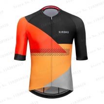 Siroko Replica Maglia da ciclismo da uomo Maglia estiva a maniche corte MTB Triathlon top Sport all'aria aperta Ropa Ciclismo Abbigliamento traspirante
