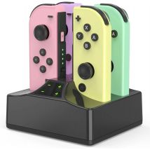 Joycon Charging Dock for Nintendo Switch/Switch 2,Joy-Con Controller Charger 4in1 Station for Nintendo Switch Controller Charger