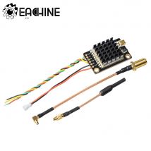 Eachine tx805s 5,8 ghz 40ch 25/500/1000 mw av fpv sender vtx led display mit mikrofon kühlkörper unterstützung osd/pitmode/smart aud