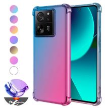 Custodia in TPU antiurto con Airbag sfumato per Xiaomi 13T Pro 13 Lite 12T 11T Mi 11 Ultra 10T Cover protettiva Fundas Coque Capa Shell