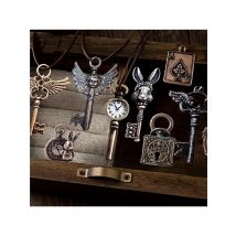 JIANWU Mysterious Password Book Series Vintage Key Landscape Material Collage Scrapbook Sticker Creative DIY Journal Stationery