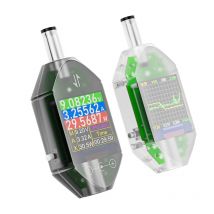 600W DC4.5-50V Max 12A High Precision Digital Voltage Current Tester DC5.5x2.5 Instrument Power Capacity Meter DT550