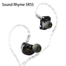Sound Rhyme SR5S HiFi Earphones 4BA+1 Dynamic Driver Hybrid Upgrade Earbuds IEMs Wired In-ear Earphones