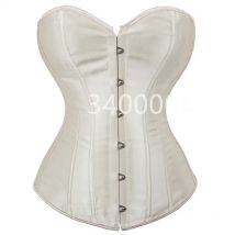 Caudatus Schwarzes Korsett Top Plus Size Bustiers Overbust Satin Sexy Kostüm Mieder Brokat Vintage Stil Braut Korsett Damen