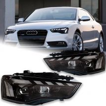 AKD Luci Auto per Audi A5 Faro A LED Lente Del Proiettore 2012-2016 Animazione DRL Segnale Dinamico Reverese Accessori Automotive