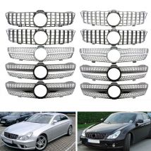 Auto Vorne Racing Mitte Grille Facelift Auto Grill Für Mercedes Benz W219 CLS Klasse 2005 2006 2007 2008 2009 2010 diamant AMG