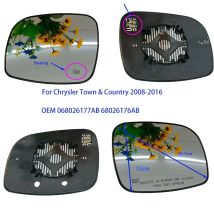 Für Chrysler Town & Country 2008–2016, Autoteile, Rückspiegel, Heizlinse, Original-Autobjektiv OEM 068026177 AB 68026176 AB