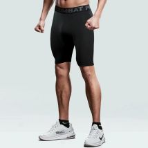 Fitnesshose Herren Sommer Dünne Stretch Schnelltrocknende Sportshorts Basketballtraining Fitness Laufen Fünf-Punkt-Strumpfhose Damen