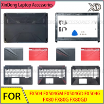 Nuova Custodia Per TUF Gaming FX504 FX504G FX504GD FX80 FX80G FX80GD LCD Del Computer Portatile Della Copertura Posteriore/Lunetta Anteriore/Cerniere/Palmrest/Bottom Cas