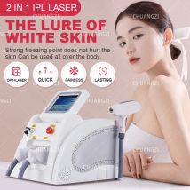 2-in-1 IPL Laser Tattoo Remov Laser Machie 2025 NEUE CE-zertifizierte OPT ND YAG Laser Haarentferner Maschine