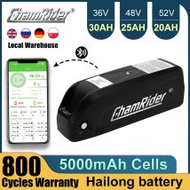 ChamRider Original 48V 36V 52V eBike Batterie 20ah Hailong Max 40A BMS 500W 1000W 1500W 21700 Zellen