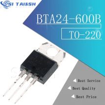 10 sztuk/partia BTA24-600B BTA24-600 BTA24 triaki 25 Amp 600 V TO-220 nowy oryginał