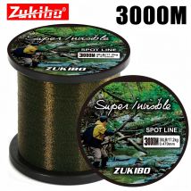 Żyłka z żyłką japońską Super silny żyłka jednoosiowa powlekana fluorowęglowodorem nylonowa linka do tonięcia much ZUKIBO 3000m wedkarstwo akcesoria wędkarskie wędkarstwo fishing wędkarskie wyprzedaze