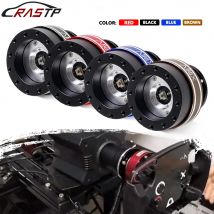 RASTP-70MM 6-Loch-Racing-Simulator-Spiel-Lenkrad-Schnellspanner-Nabenadapter für MOZA Simagic M10 A/Mini Euro Truck QR040