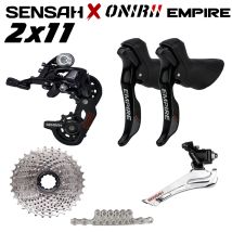 Sensah Empire 2x11 Geschwindigkeit, 22s Straßen gruppe, Schalthebel Schaltkreise Schaltkreise Kraft Rivale 5800, r7000 ut 105