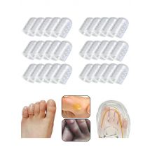 2-100Pcs Silicone Anti-Friction Toe Protectors Gel Breathable Toe Caps Foot Care Elasticity Fingertip Blister Prevention