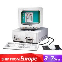 1800PCS Creativo Esperto MOC Retro Computer Desktop Building Blocks 90s PC Mainframe Modello Mattoni Giocattoli Regalo Per Adulti Collezione Decor